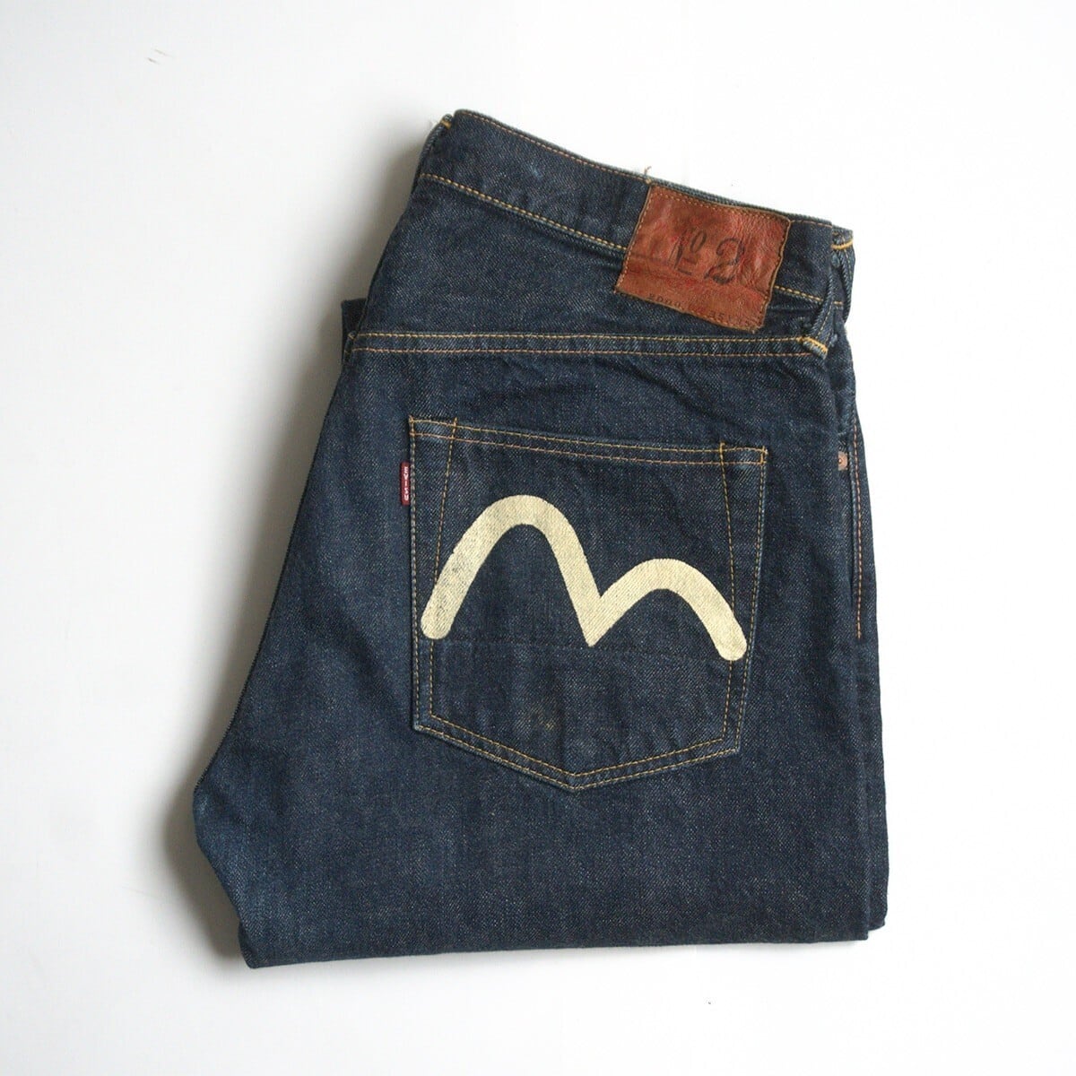 雰囲気抜群】EVISU 【LOT.2001 デニムパンツ】34×35 エビス ジーンズ