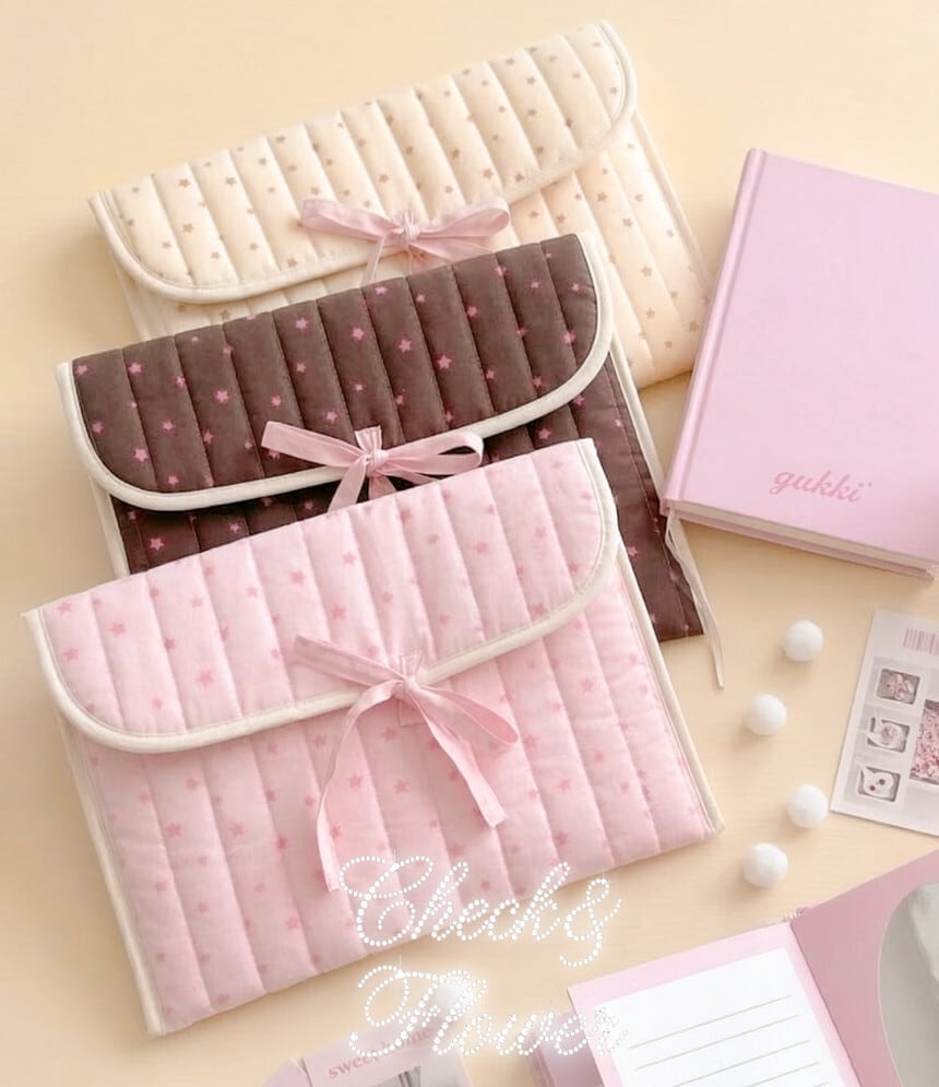 【即納】星ドット キルティング生地26SS