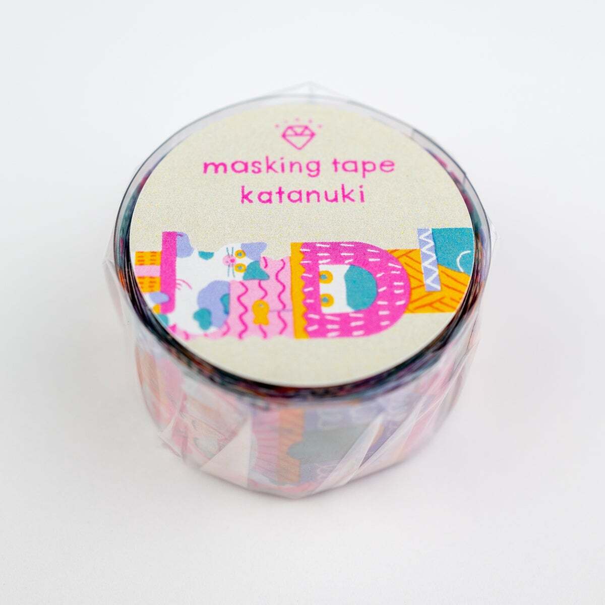 AIUEO マスキングテープ katanuki ねこ Cat tower MTKC-01 (左)/ MTKC