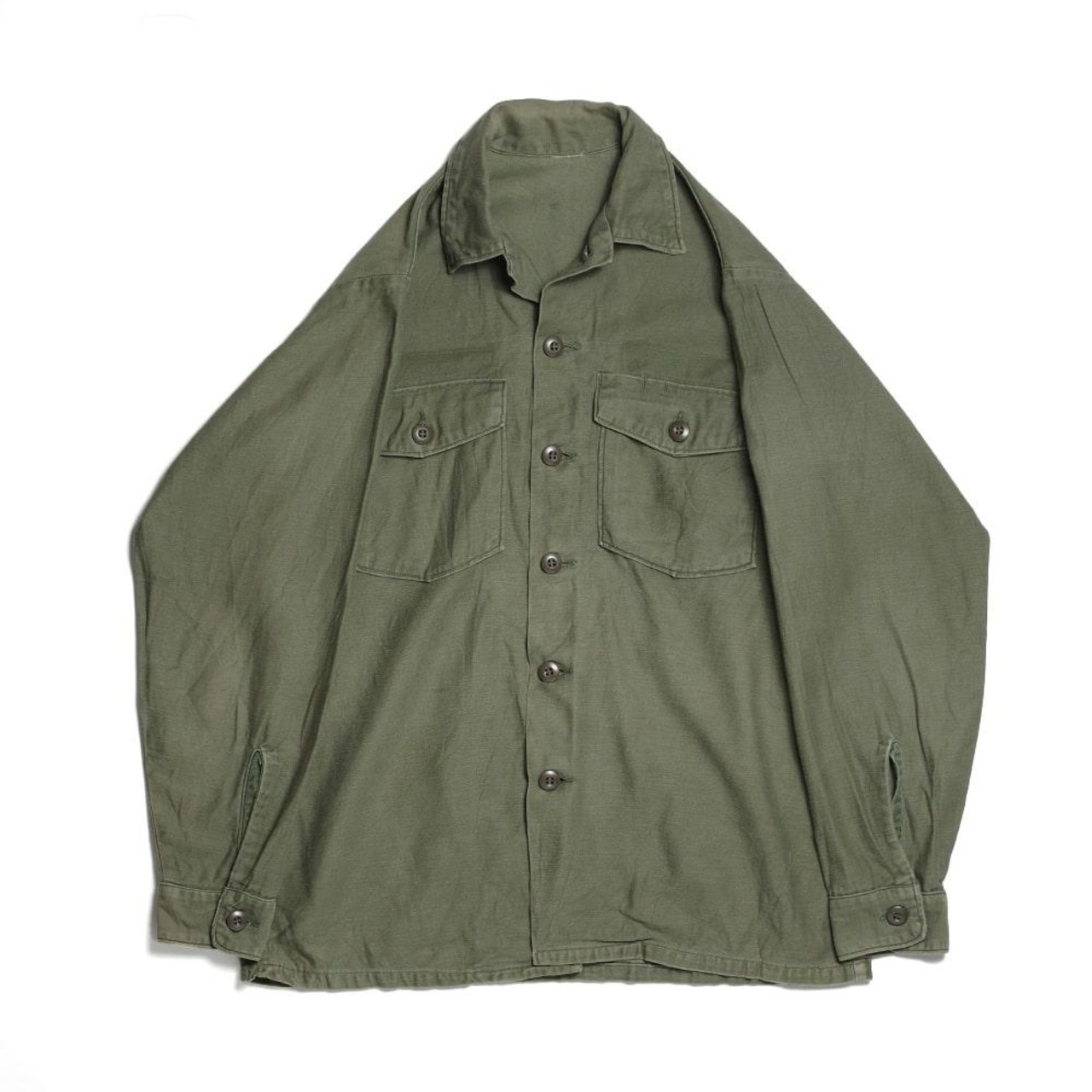 【before half century Vintages(ビフォーハーフセンチュリーヴィンテージ)】US ARMY 1970 UTILITY SHIRTS アメリカ軍 1970製造 ユーティリティシャツ