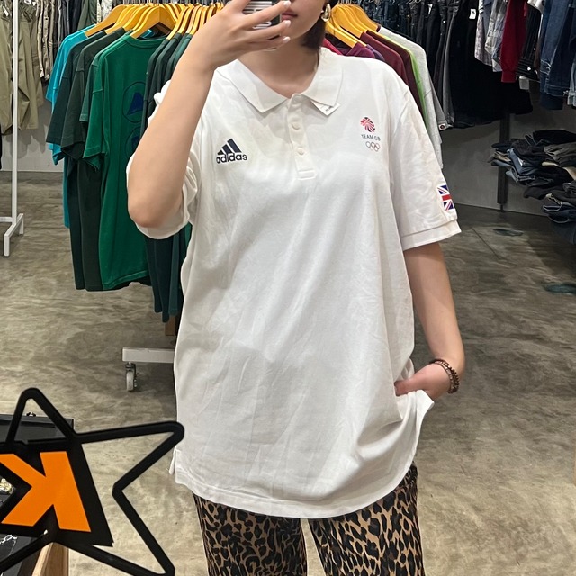 【adidas/アディダス】ポロシャツ