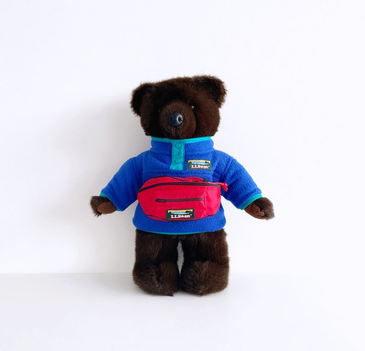 L.L.Bean エルエルビーン ぬいぐるみ ベア 熊 トートバッグ 美品 