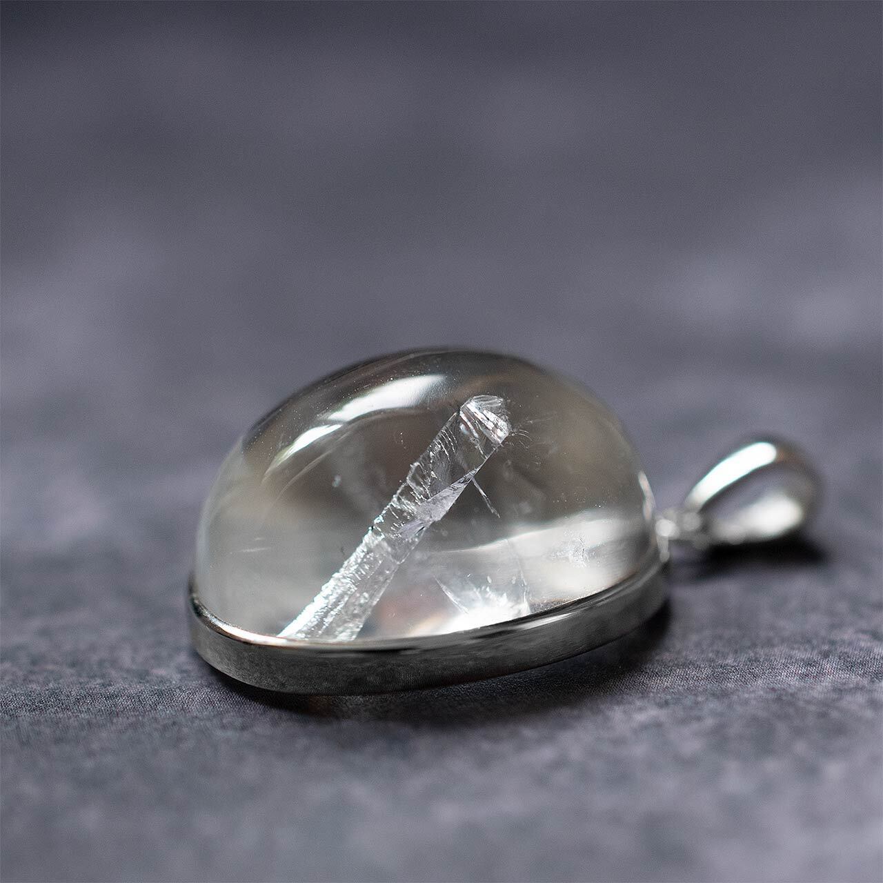 クォーツインクォーツ（貫入水晶）ペンダントトップ No.3 | Crystal Life