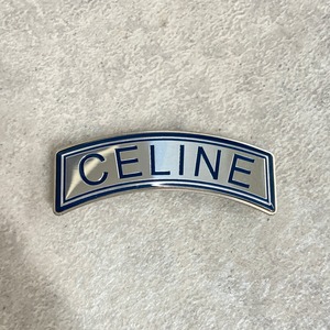 CELINE セリーヌ バレッタ シルバー 6327-202204