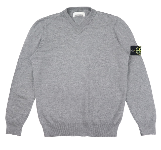 Stone Island V-NeckWoolKnit