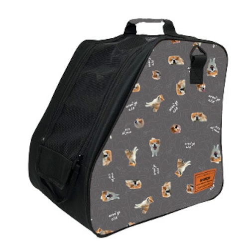 #040147_AKITAINU 秋田犬　Mesh Boots bag