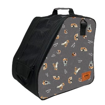 #040147_AKITAINU 秋田犬 Mesh Boots bag