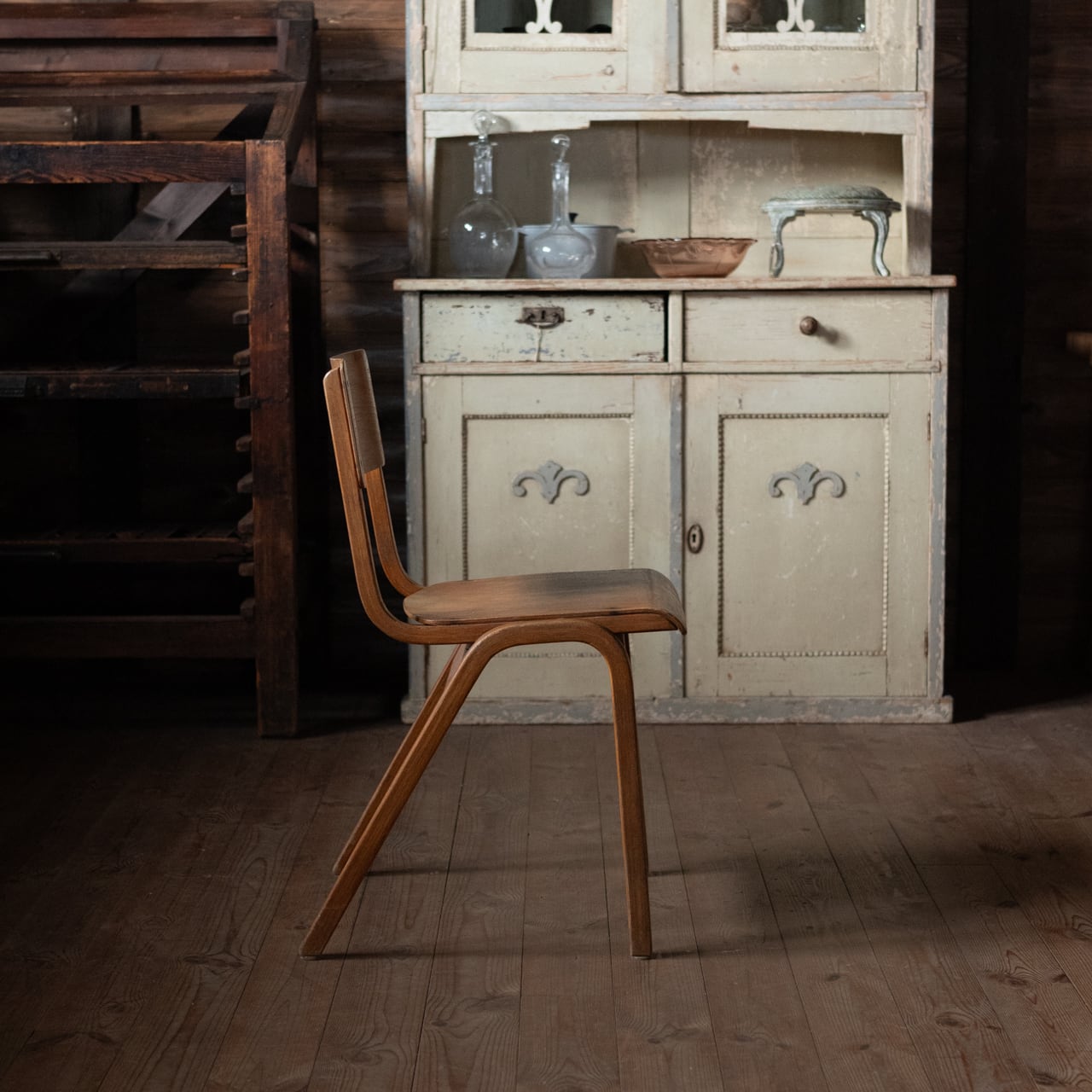 Stacking School Chair / スタッキングスクールチェア 【A