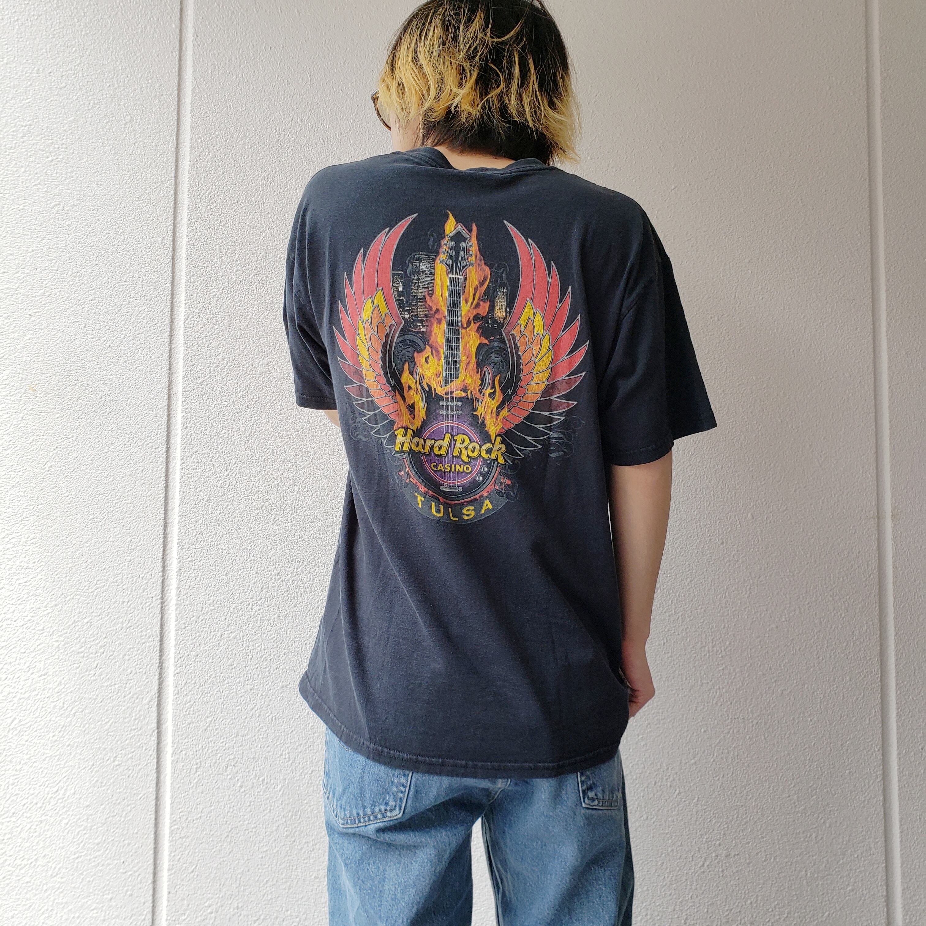 【希少】ハードロック　Tシャツ　Hard Rock  両面プリント　1995年