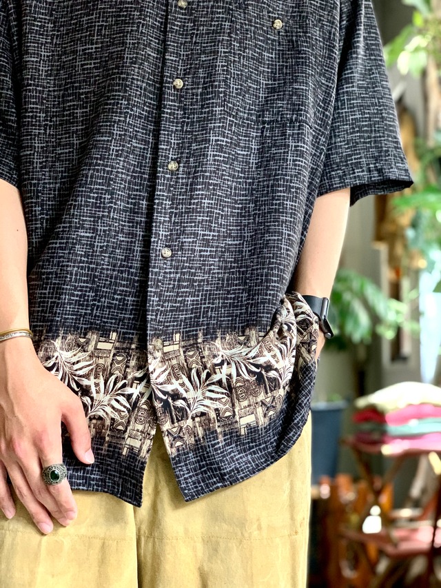 90’s old “s/s Hawaiian shirts”100％ rayon“