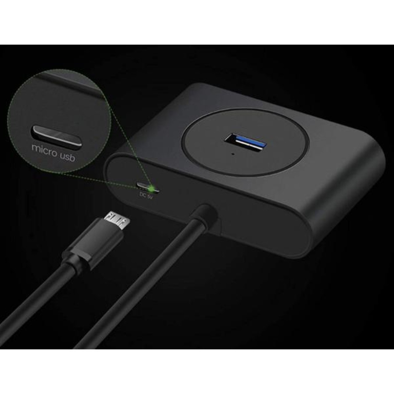 Formosa Japan USB 3.0 HUB 4ポート Windows Mac PC HDD 対応 白 IF-U3P4WT