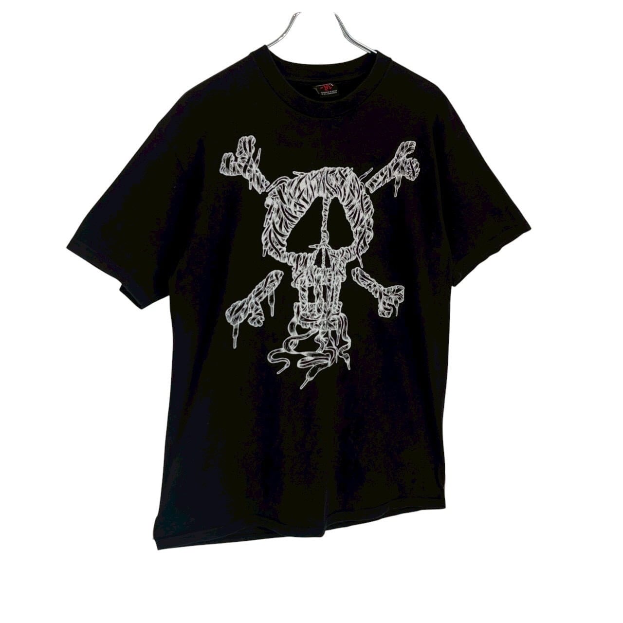stussy ステューシー Tシャツ M センターロゴ バックロゴ ドクロ