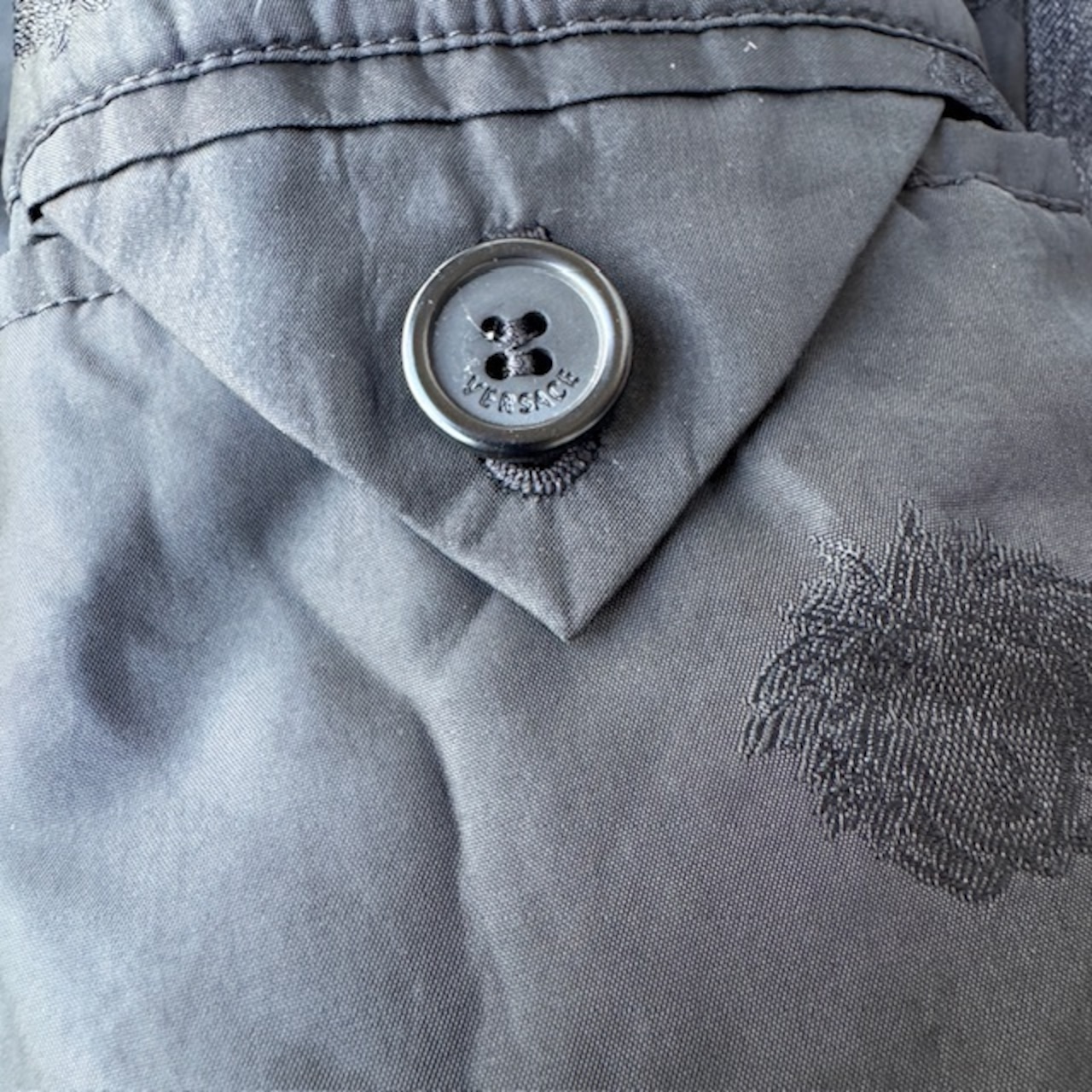 Gianni Versace ウールコート ブラック 画像15