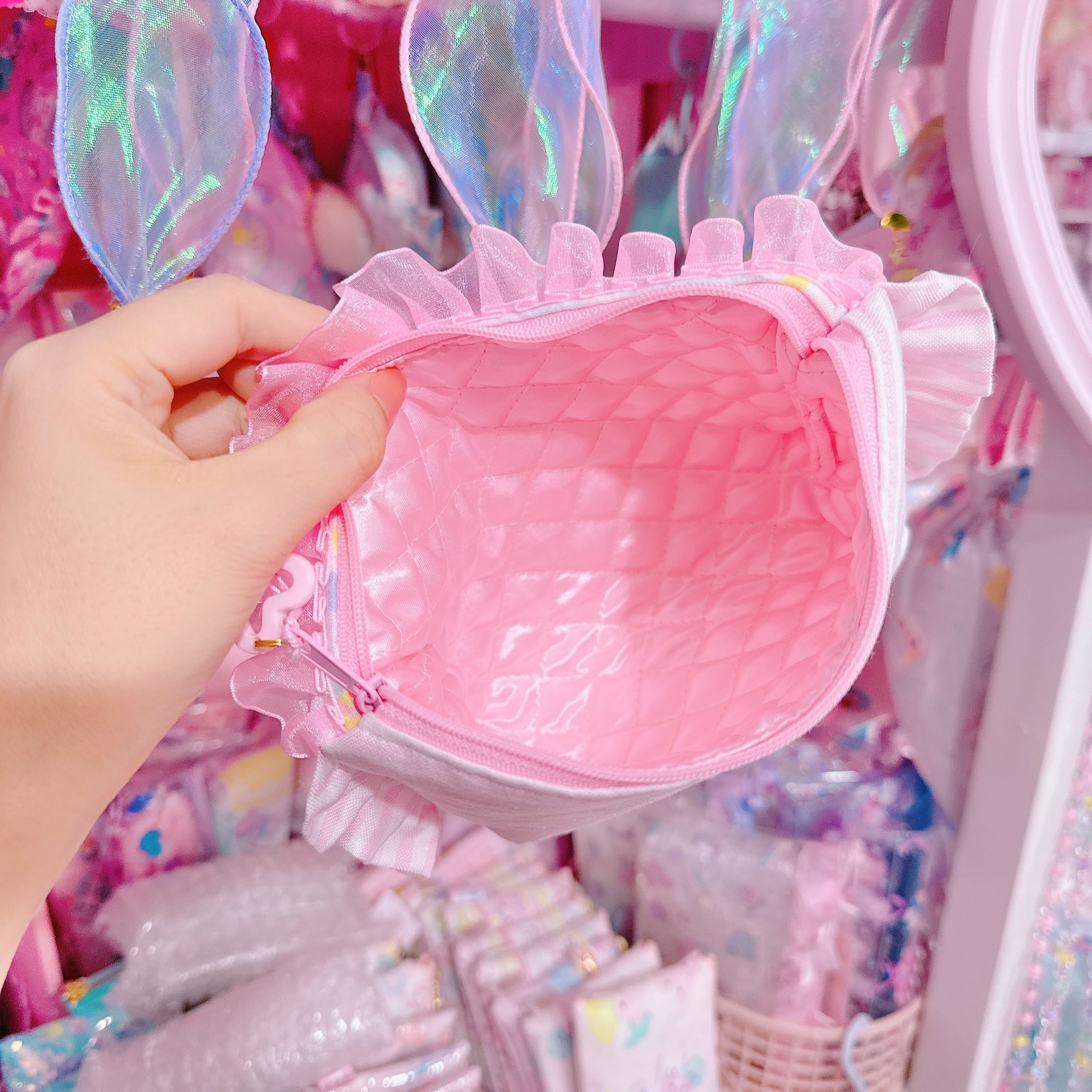 【F1】65-27フリルポーチ