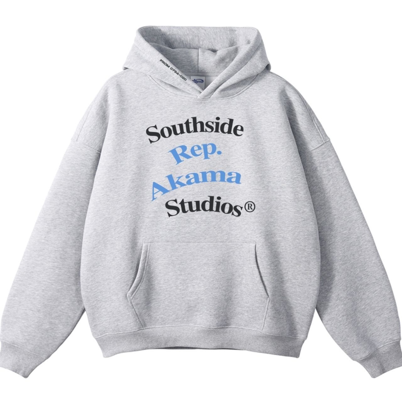 裏起毛カレッジレタープルオーバー　1086