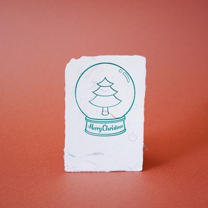 クリスマスポストカード（封筒付き）