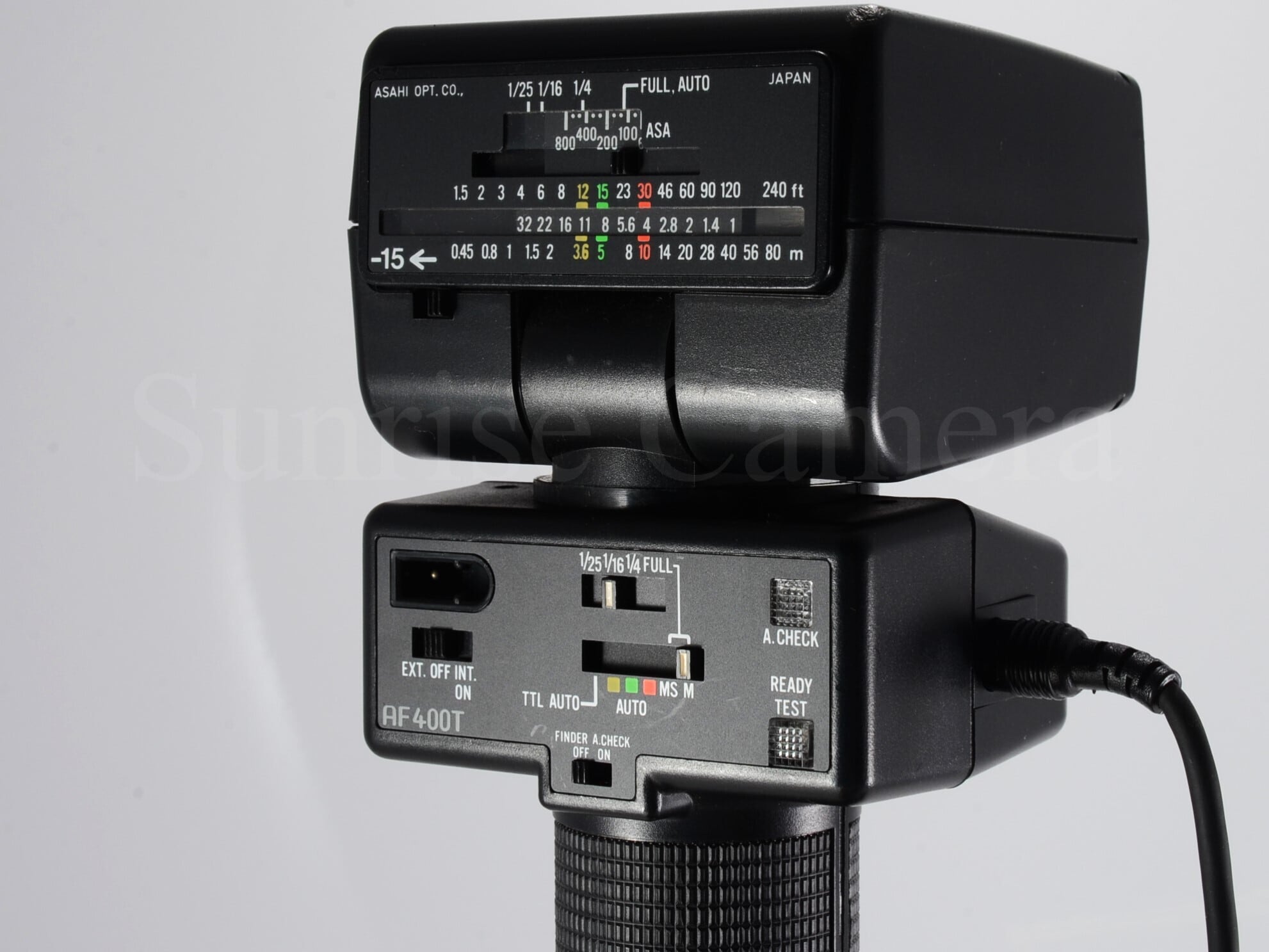 中古】PENTAX AF400T ストロボ ACアダプター,ブラケット付
