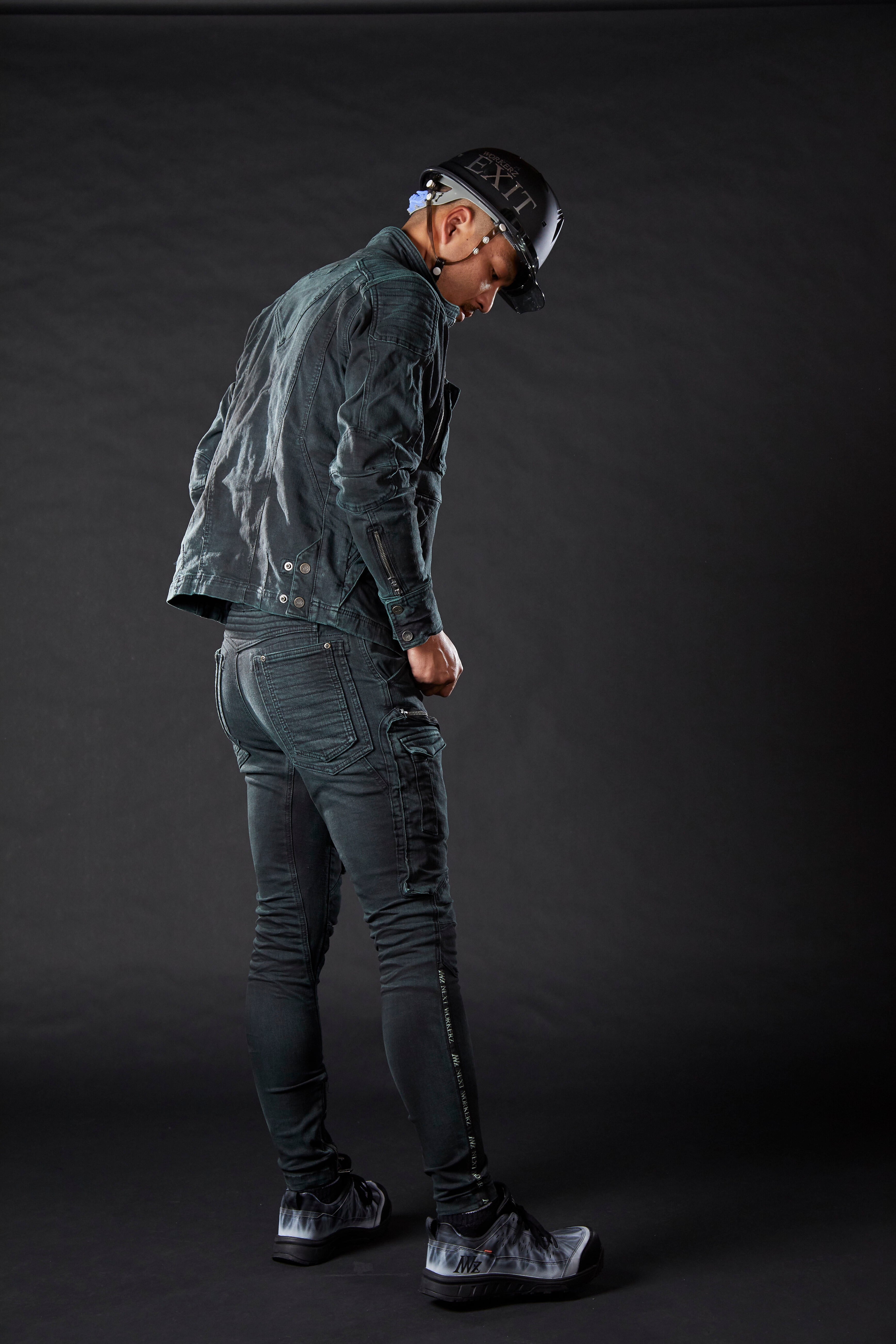 NWZ DENIM JACKET【DARK GREEN】 | NEXTWORKERZ STORE