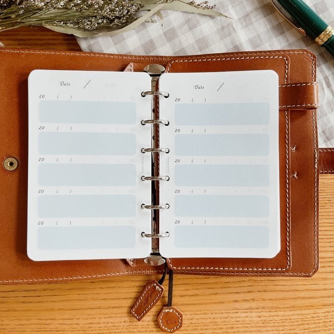 ミニ6穴サイズ/5年日記リフィル | Pay ID