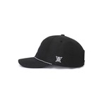 ANEW MEN TwoTone Halfcurved snapback [サイズ: F (AGDUMCP01BKF)] [カラー: BLACK]