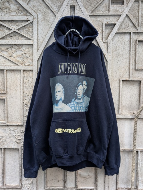 "NIRVANA" print hoodie
