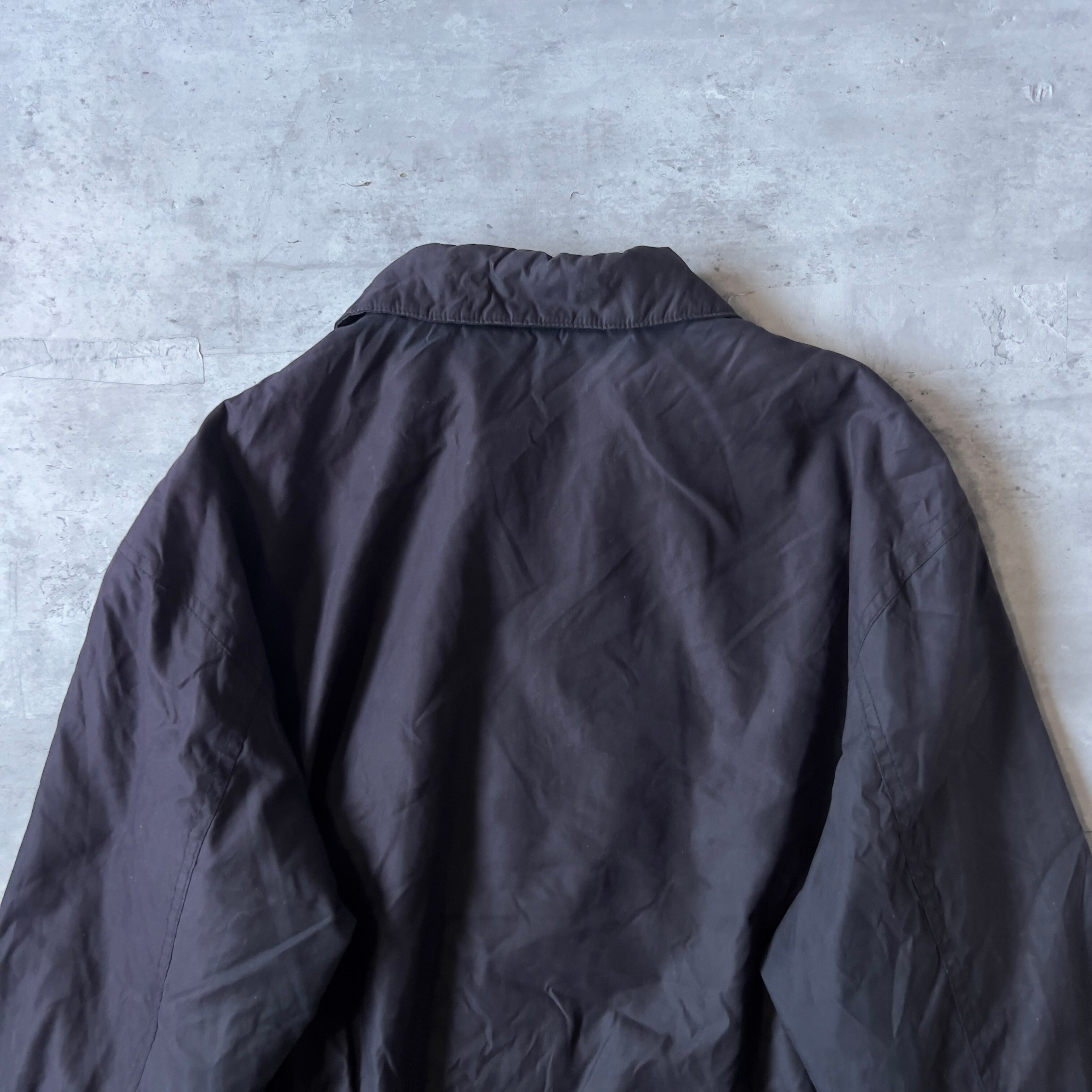 90s〜 “WEATHERCAST” black smooth fabric jacket 90年代 ブラック ...