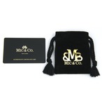 スウィート スカル スタッド w/ ブラック ダイヤモンド アイズ:MIC&Co. ミック アンド コー