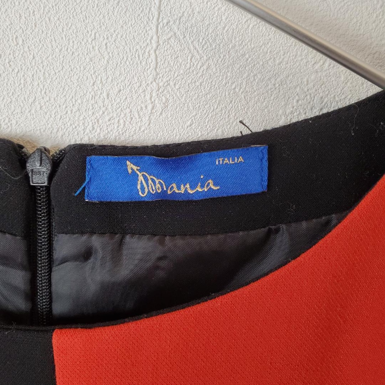 【USED】ワンピース　イタリア　美品　膝丈ワンピース　