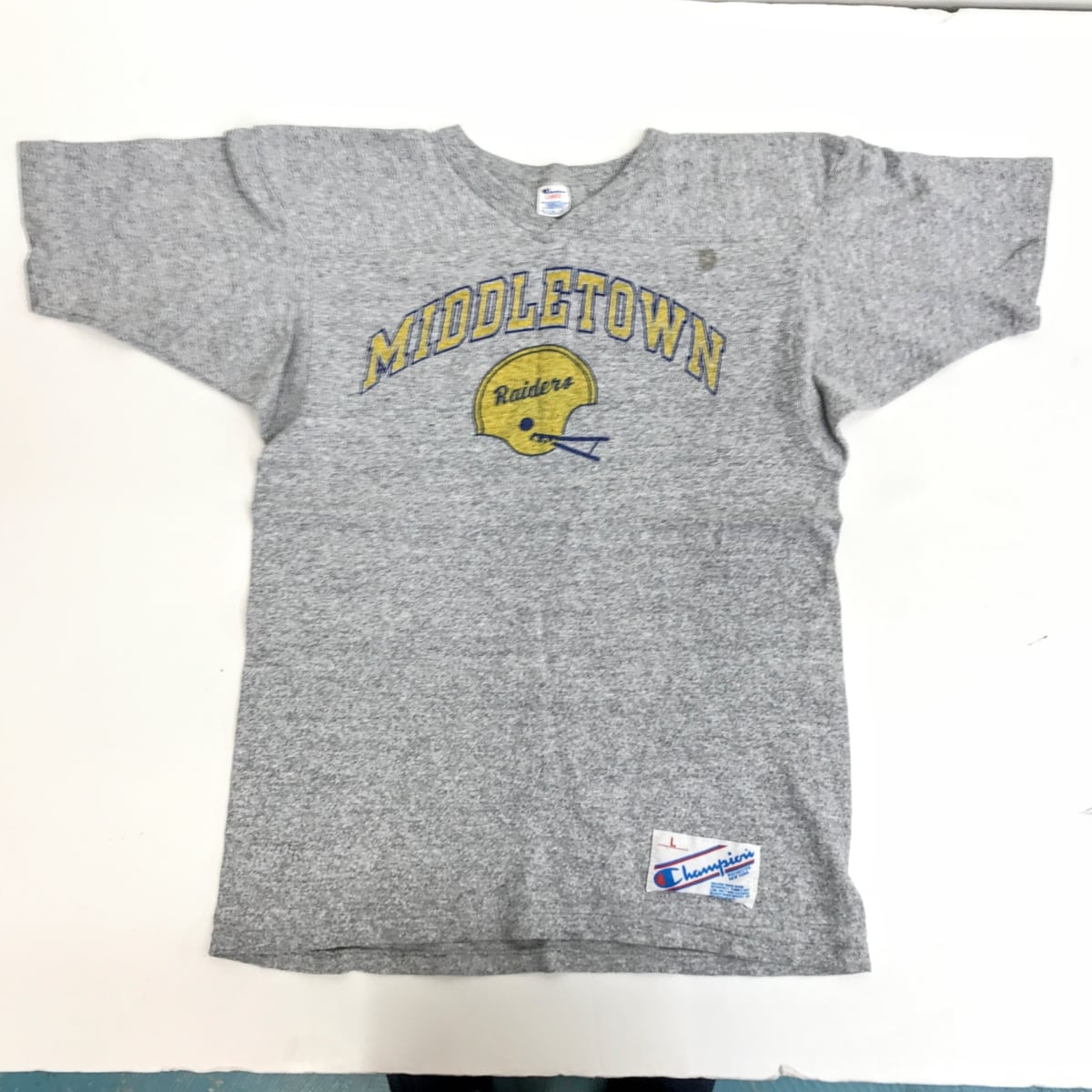 80年代 チャンピオン Champion トリコタグ カレッジTシャツ USA製 メンズL ヴィンテージ /eaa331569