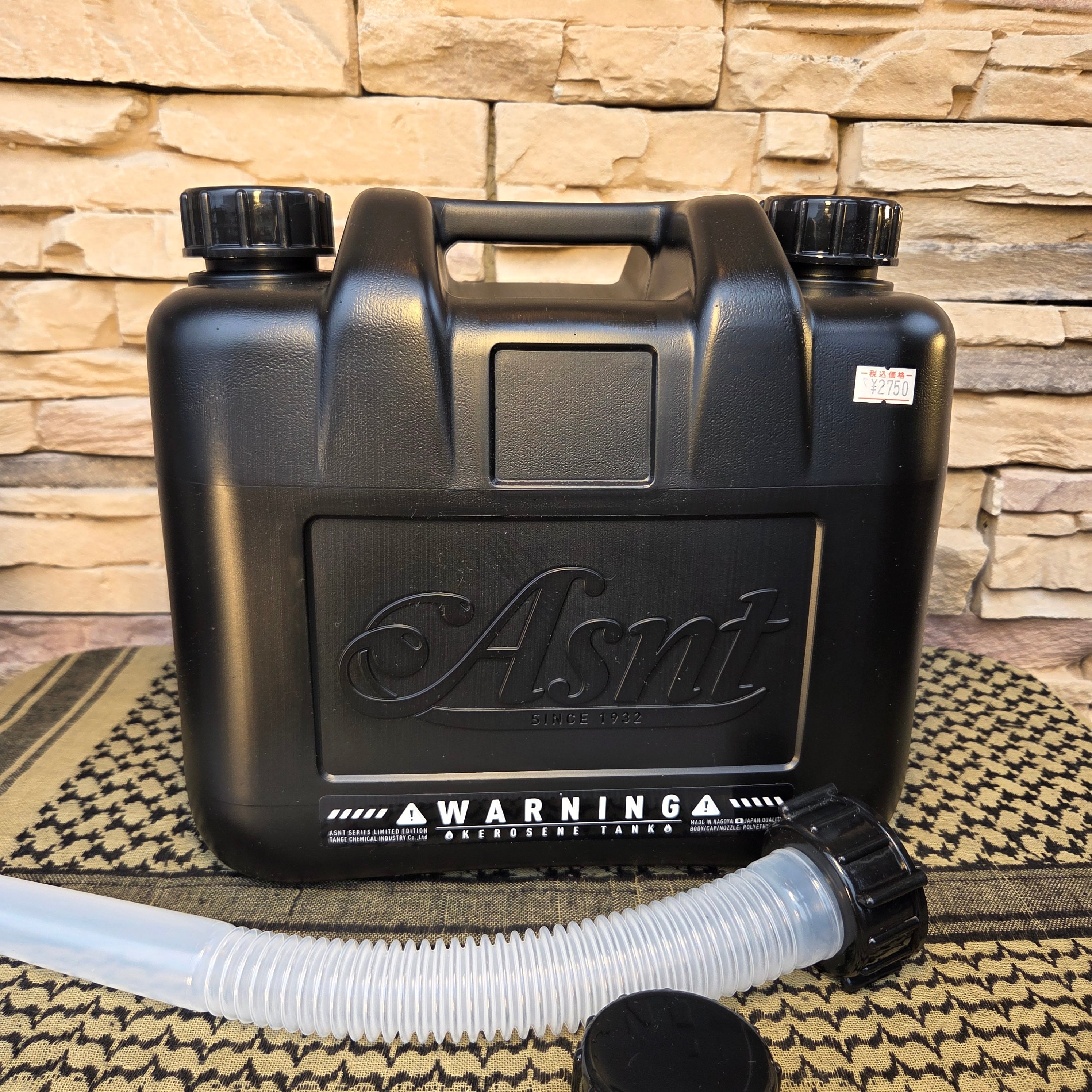 タンゲ化学工業】ASNT KEROSENECAN 2025年【5L/10L】カラー：ブラック