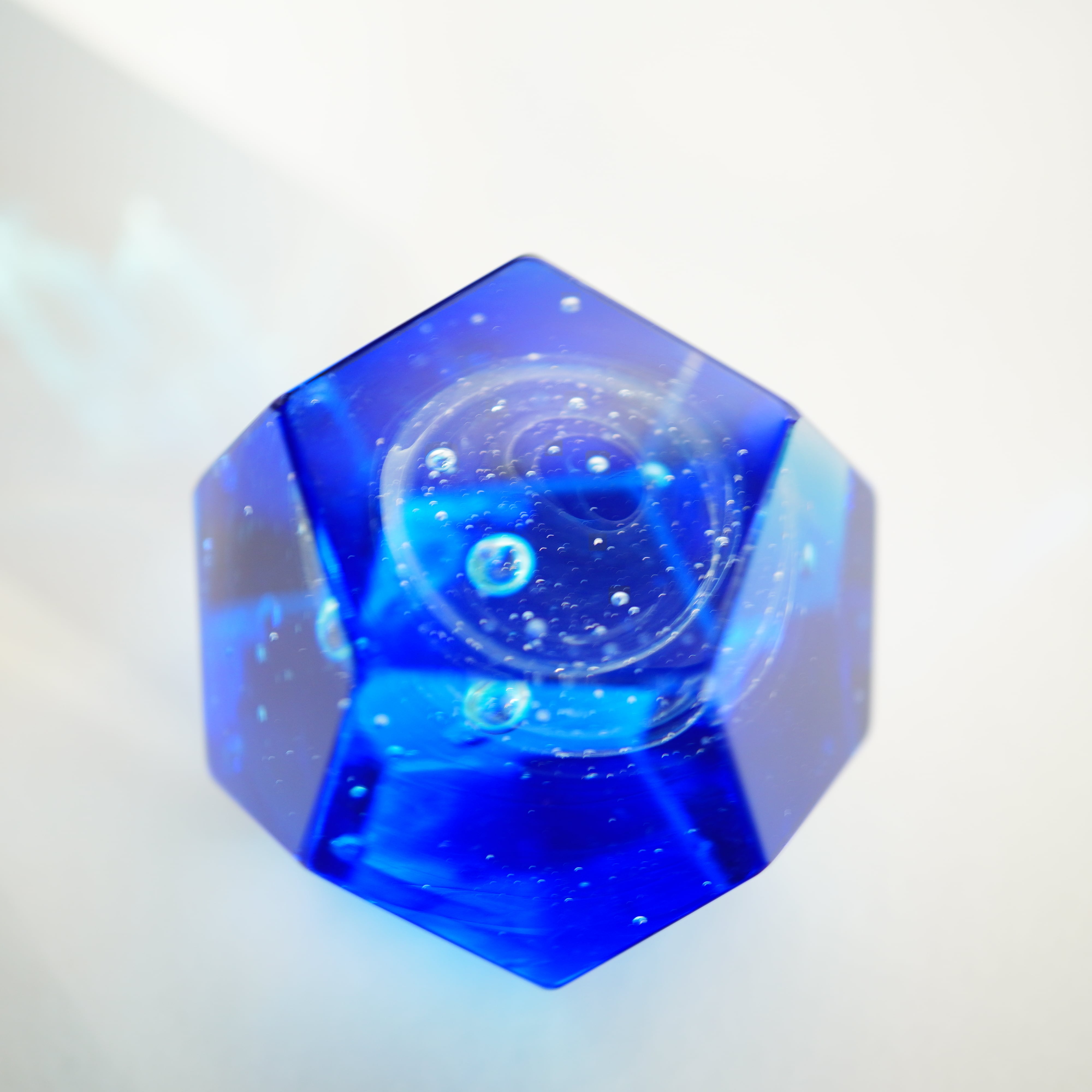 No.1169 空想鉱石硝子 『渦雲空・十二面体』