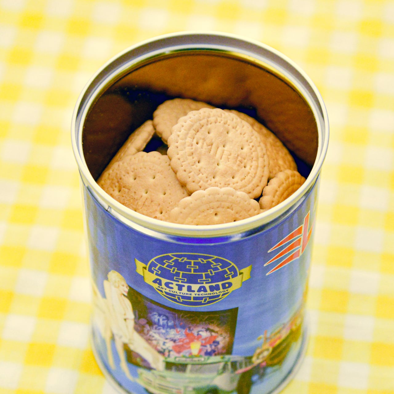 ミレービスケット保存缶（アクトランドオリジナルパッケージ）10缶