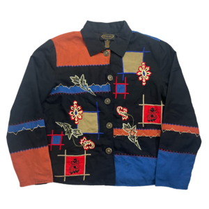 EMBROIDERY DESIGN SHIRT JACKET