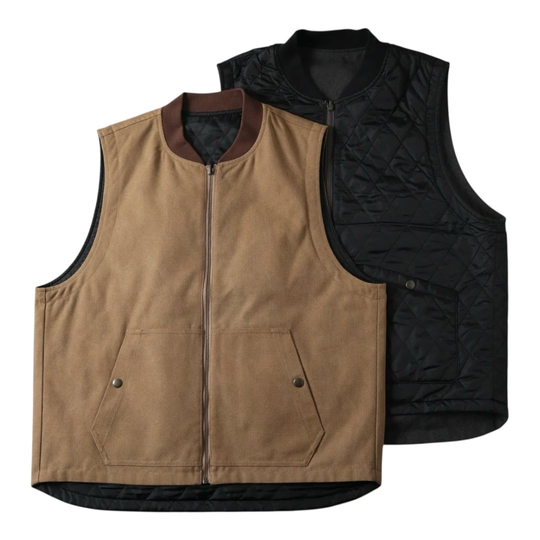 BARNS OUTFITTERS Light Duck Reversible Vest | SLOW