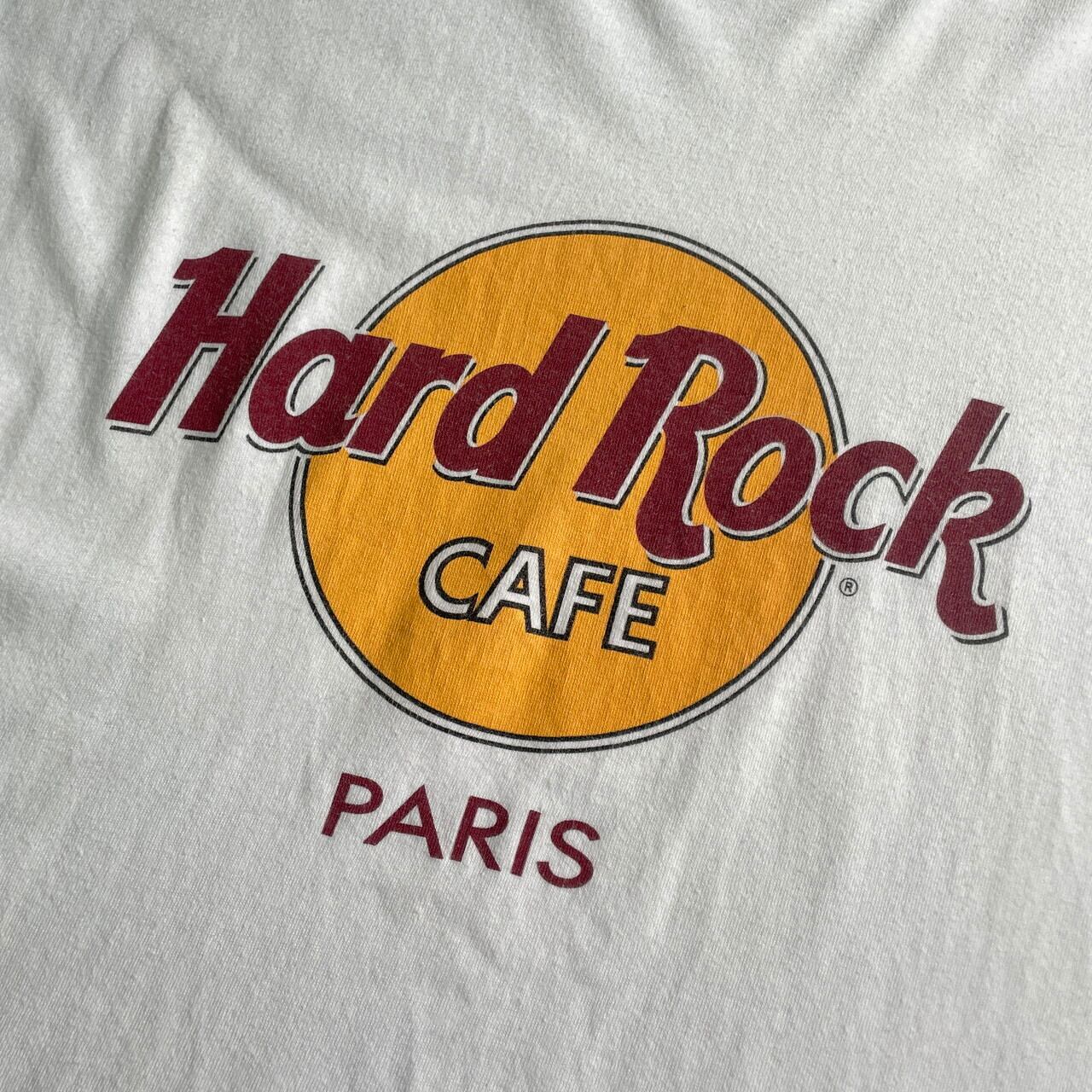 【超ビッグサイズ】ハードロックカフェ　オーバーサイズプリントTシャツ　スミ黒