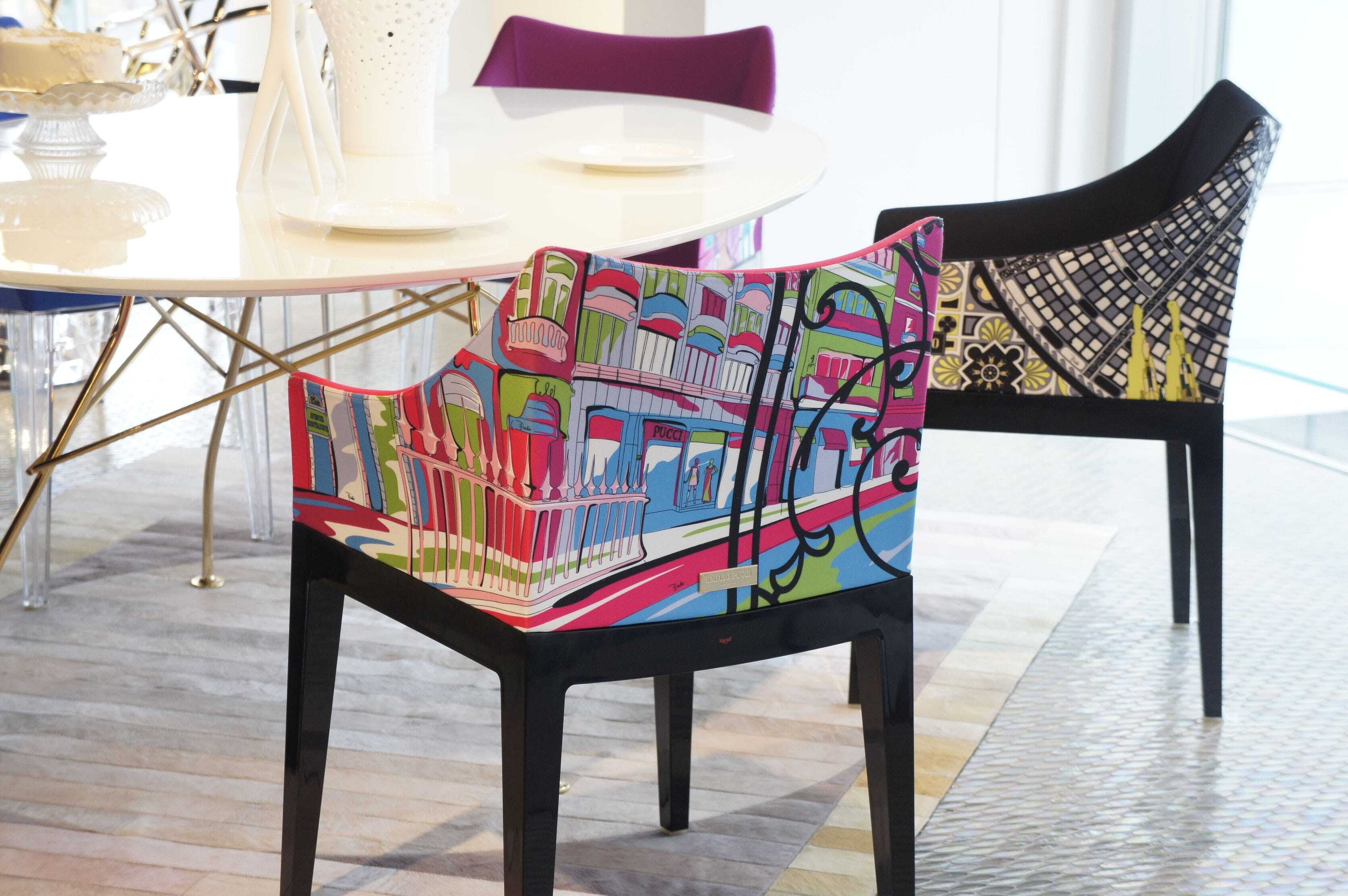 Kartell カルテル　ブラックフィリップ　スタルク アームチェア　ダイニング Kartell カルテル ブラックフィリップ スタルク アームチェア