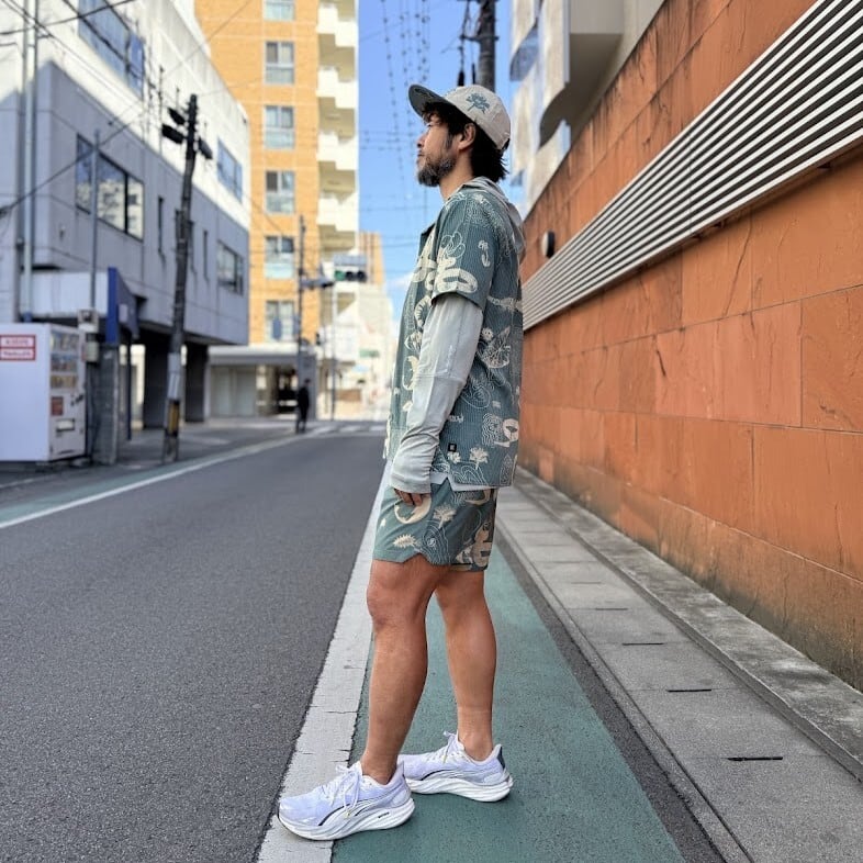 ROARK / RUN AMOK / BLESS UP TRAIL(SLATE GREEN WBN) | 道がまっすぐ