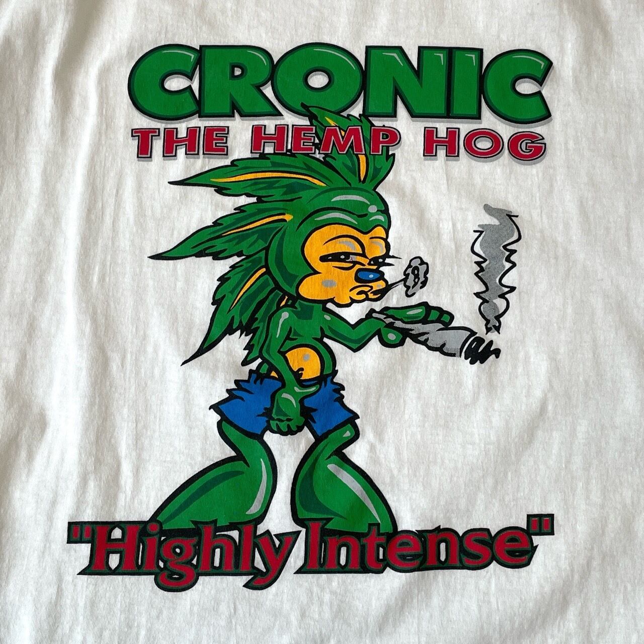 90s 00s DEADSTOCK CRONIC THE HEMP HOG Tシャツ ヴィンテージ