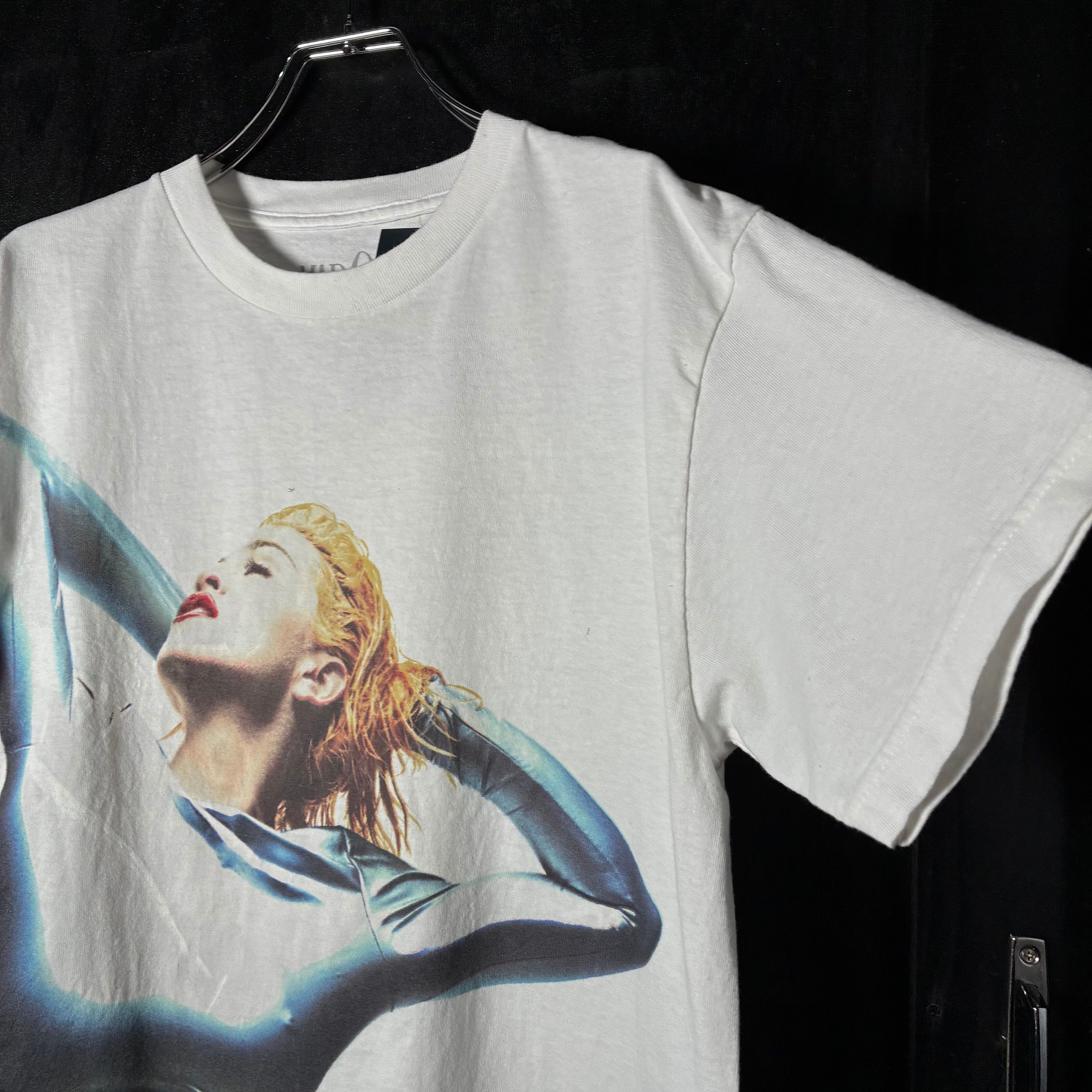MADONNAマドンナツアーTシャツ MADONNA マドンナ ツアーTシャツ 白 | 古着屋 the moon