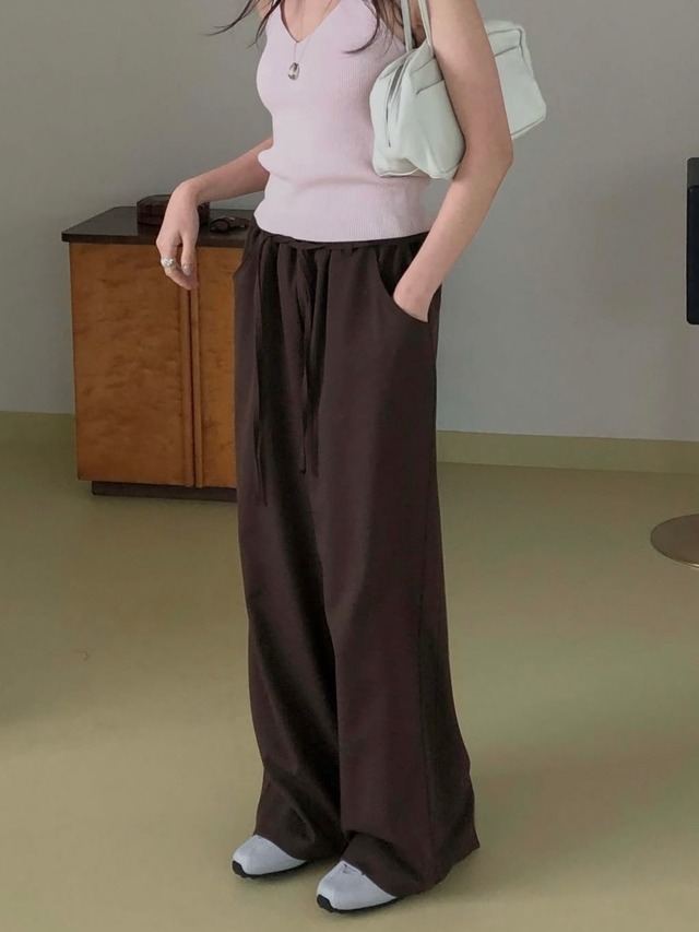 (予約) miel / Mousse pants 3color