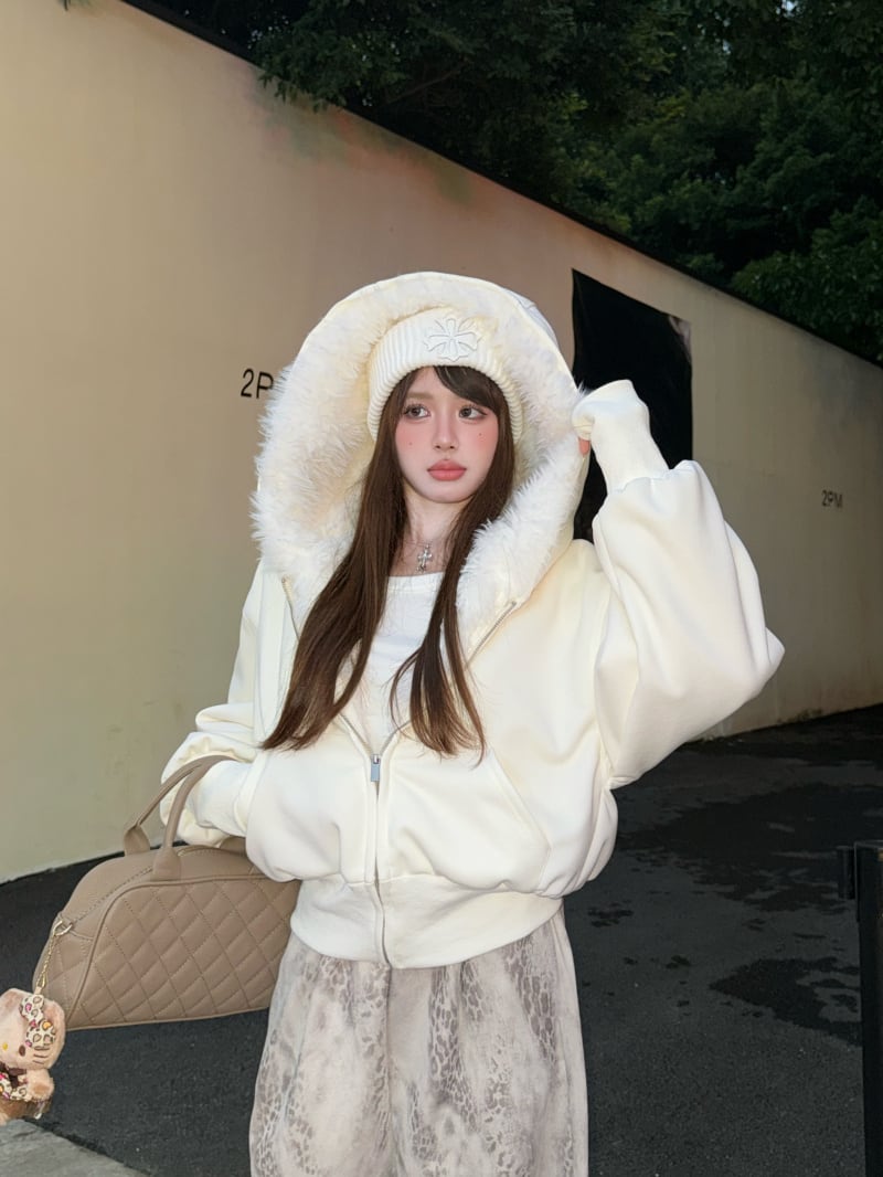 アウター】フェイクファーパーカー | NovemBirth