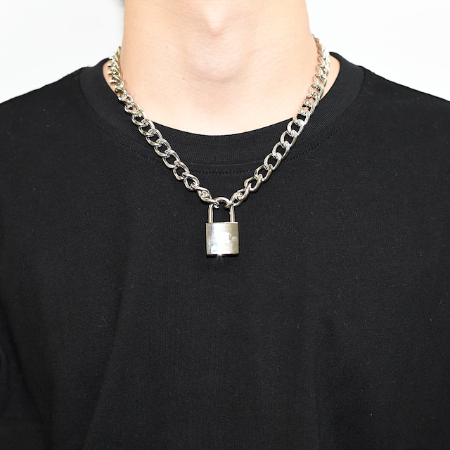 Logo Padlock Necklece