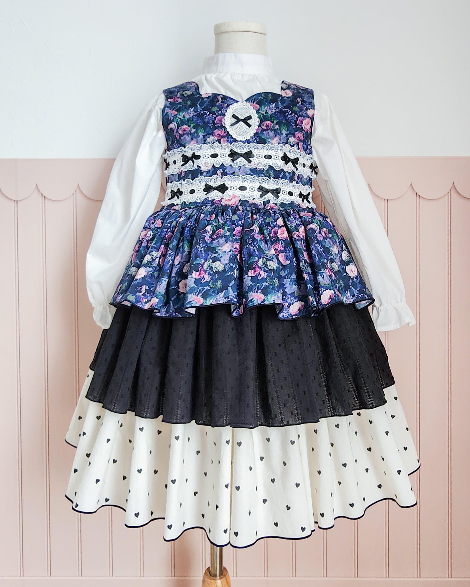 ソニアジョーンズ フラメンコ 多色 ペイズリー柄 チャレコと