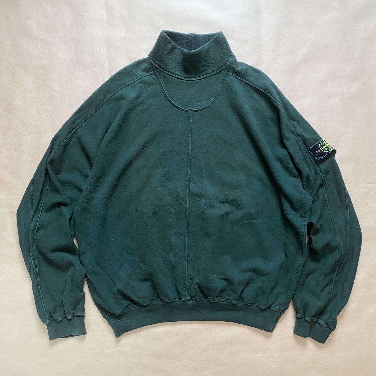 STONE ISLAND Center Seamed High Neck Sweat Shirt