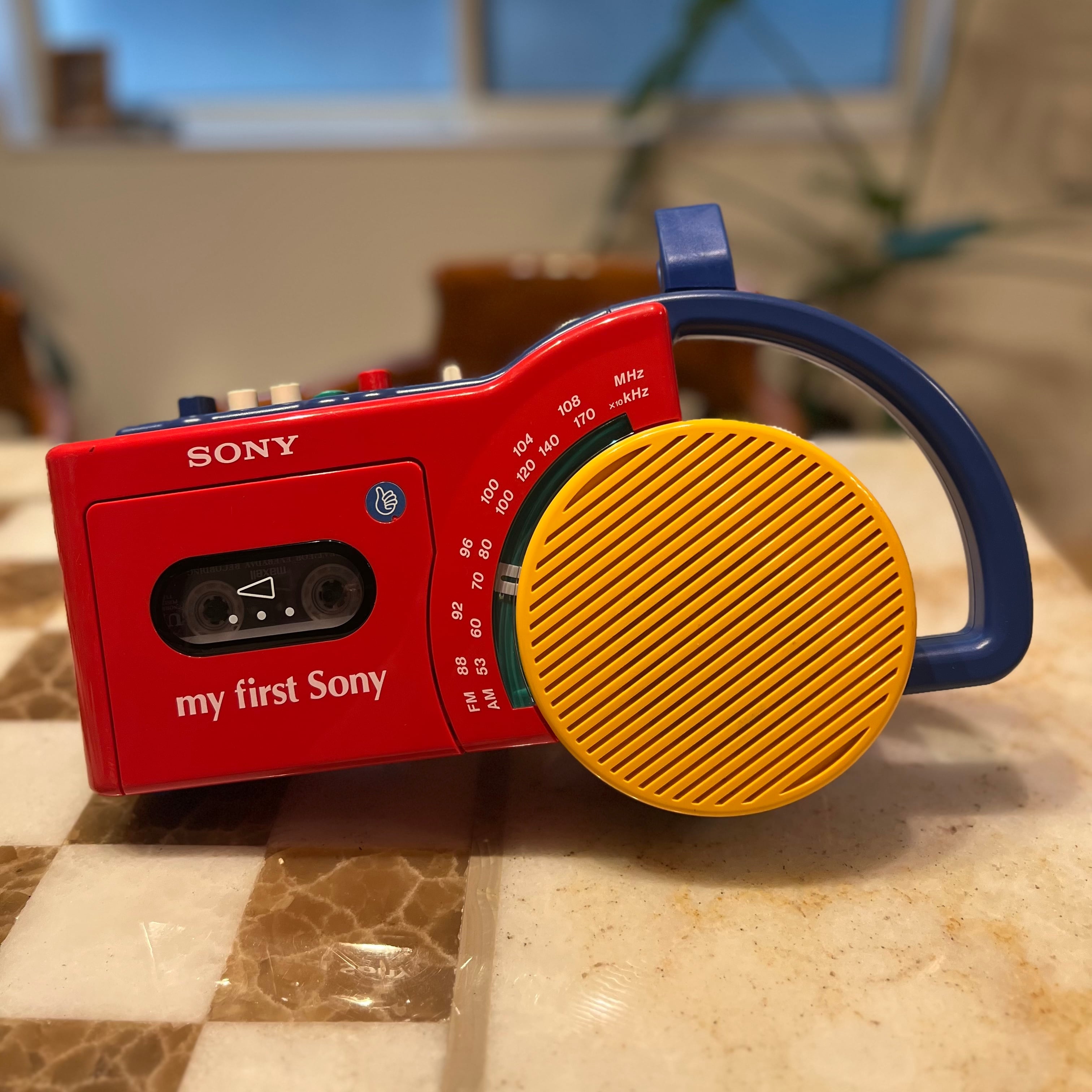 整備済]my first sony ラジカセ CFM-2500