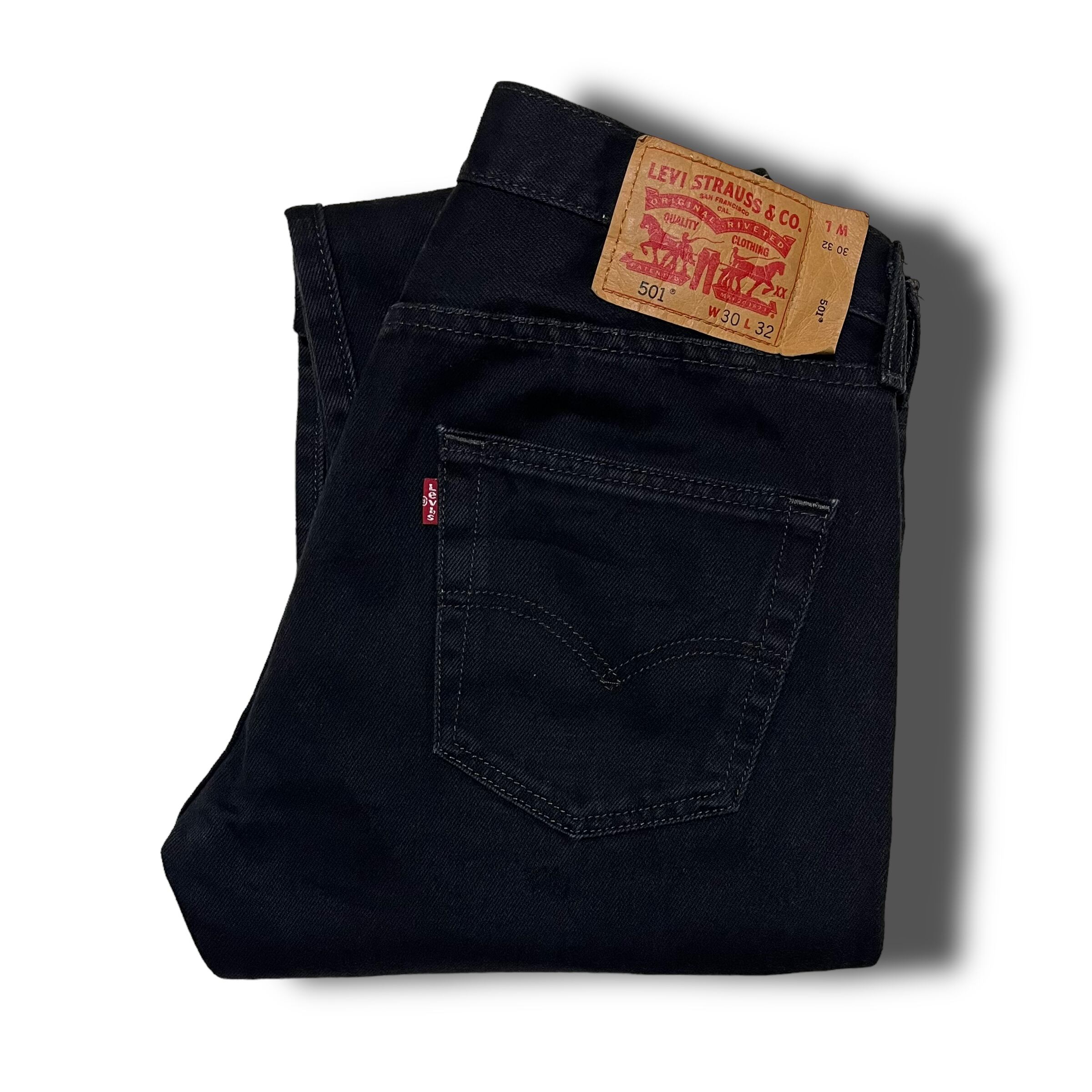【Levi's】リーバイス501 ブラックデニムパンツ W30 L32