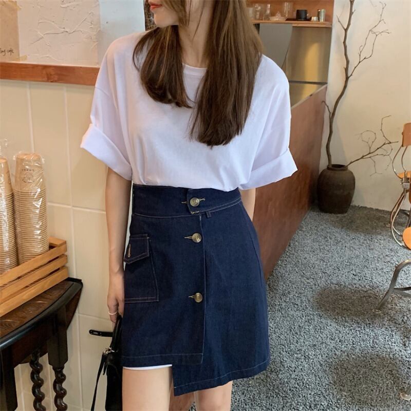 カジュアルスカート サマールーズTシャツ 夏物 モンロー71028747628