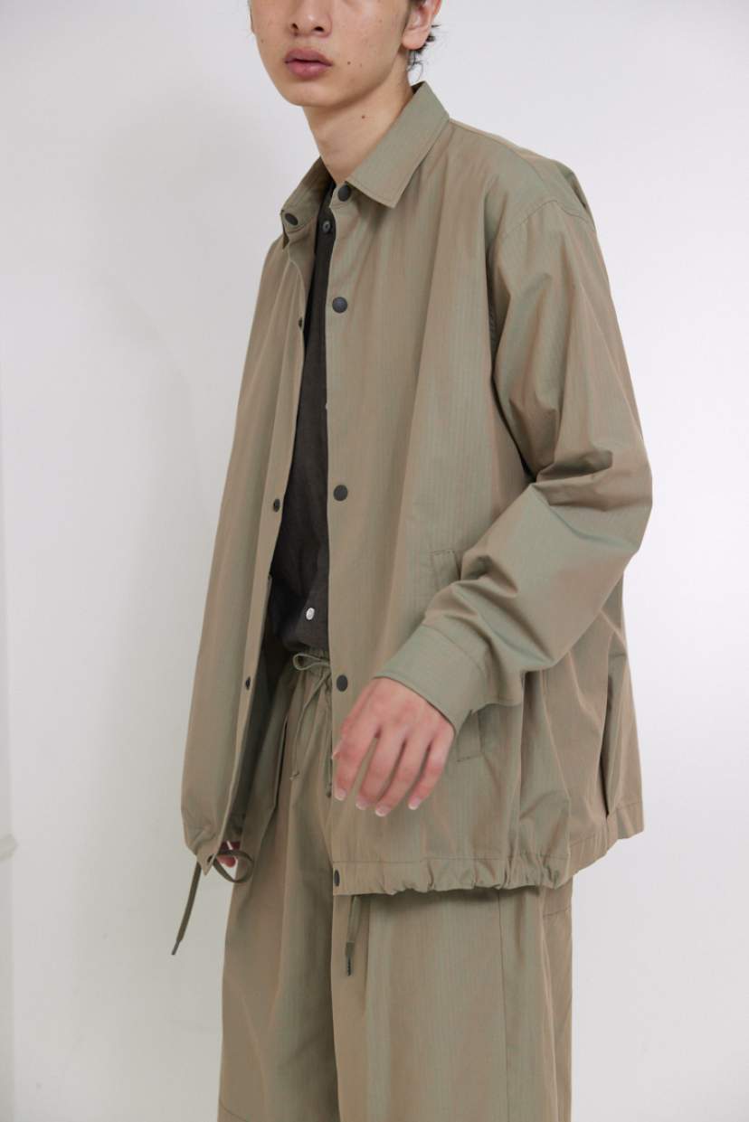 CHAMBRAY RIP COACH JACKET / シャンブレーリップストップコーチ