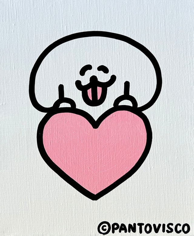 キャンバスアート「こころぺろち」