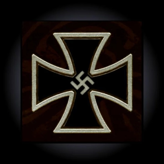 金蒔絵うつし絵「ハーケンクロス」